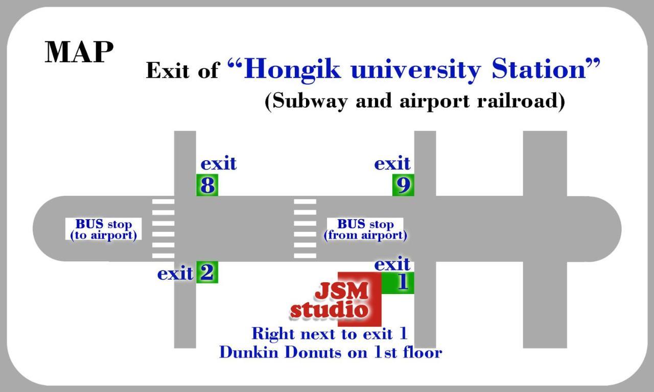 Jsm Studio Hongdae Seoel Buitenkant foto