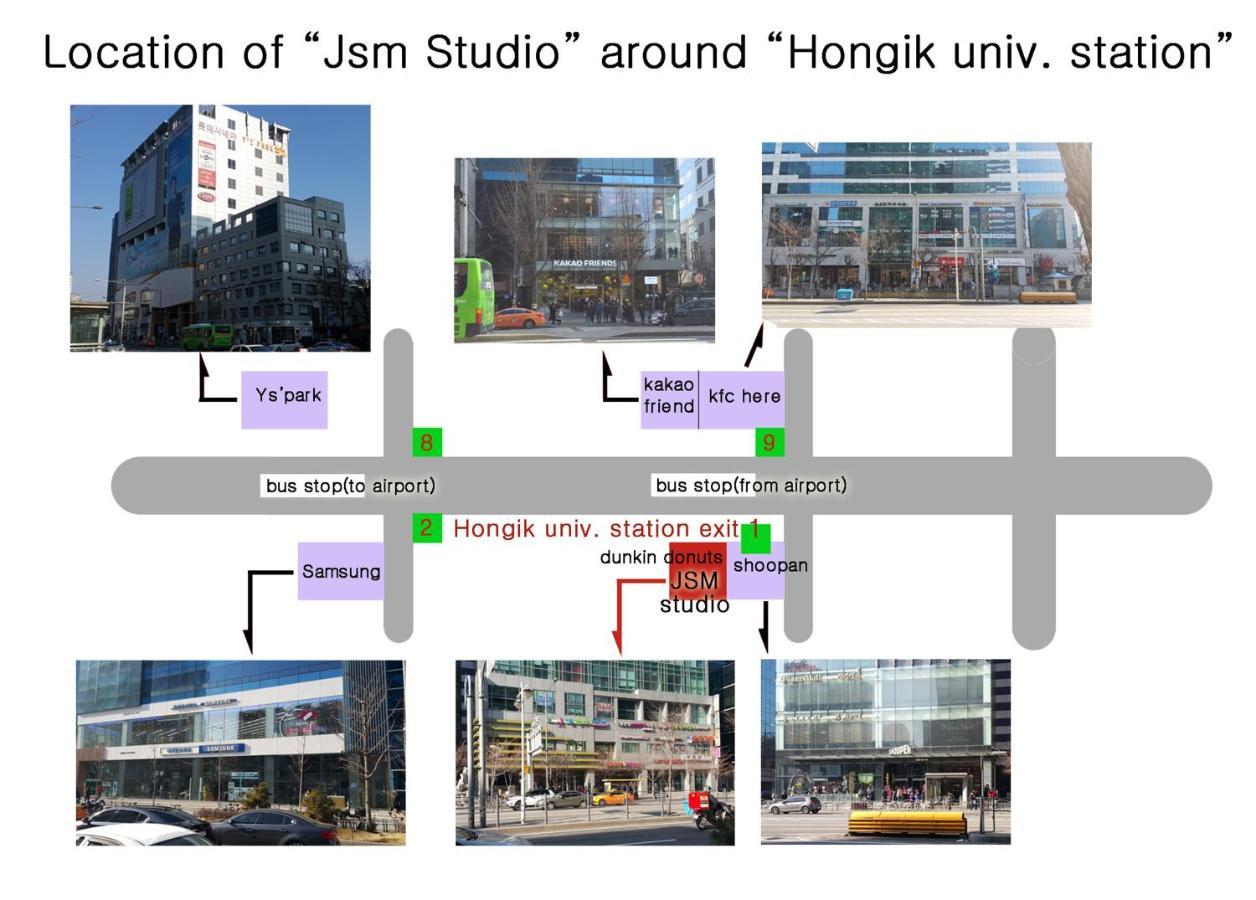 Jsm Studio Hongdae Seoel Buitenkant foto